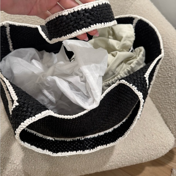 Loewe large black Raffia Paula collab - Picture 8 of 13